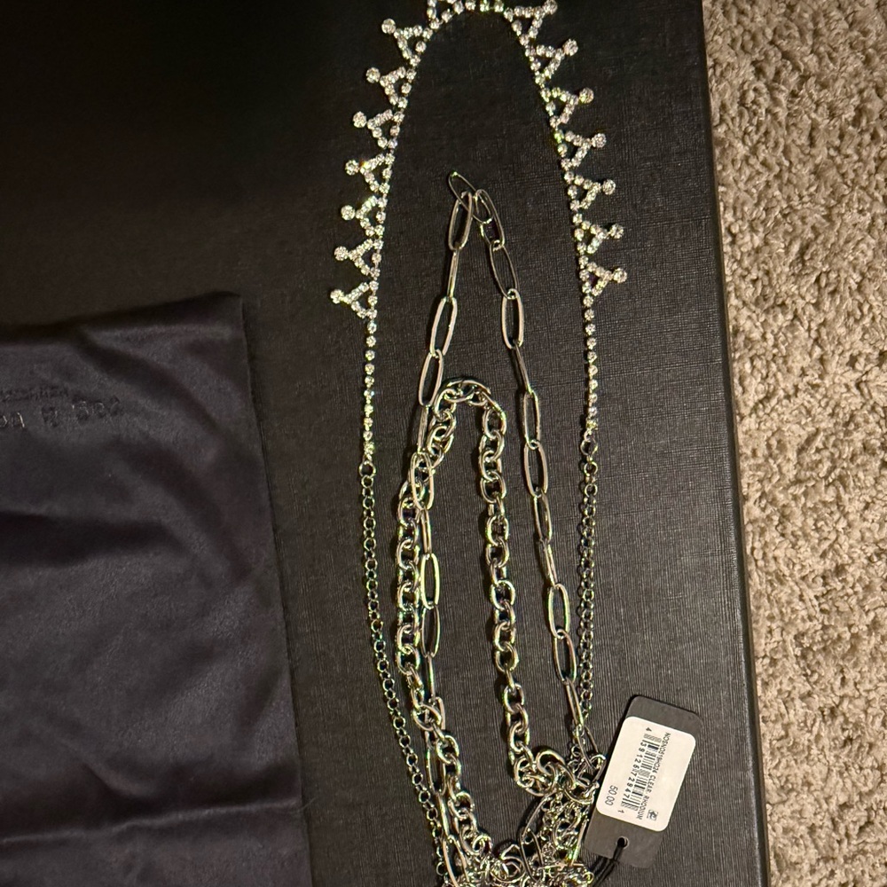 Elegant Silver Chain Necklace
